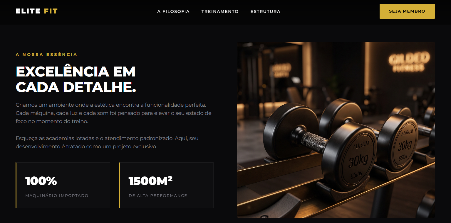 Projeto Academia Fitness